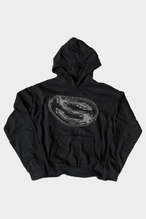 Gray Monogram Hoodie (Kopia)